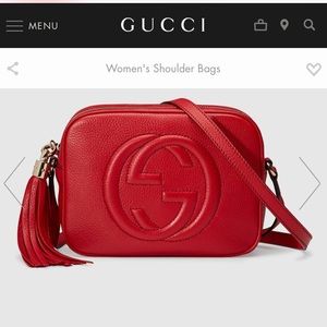 Gucci Soho Small Leather Disco Bag
